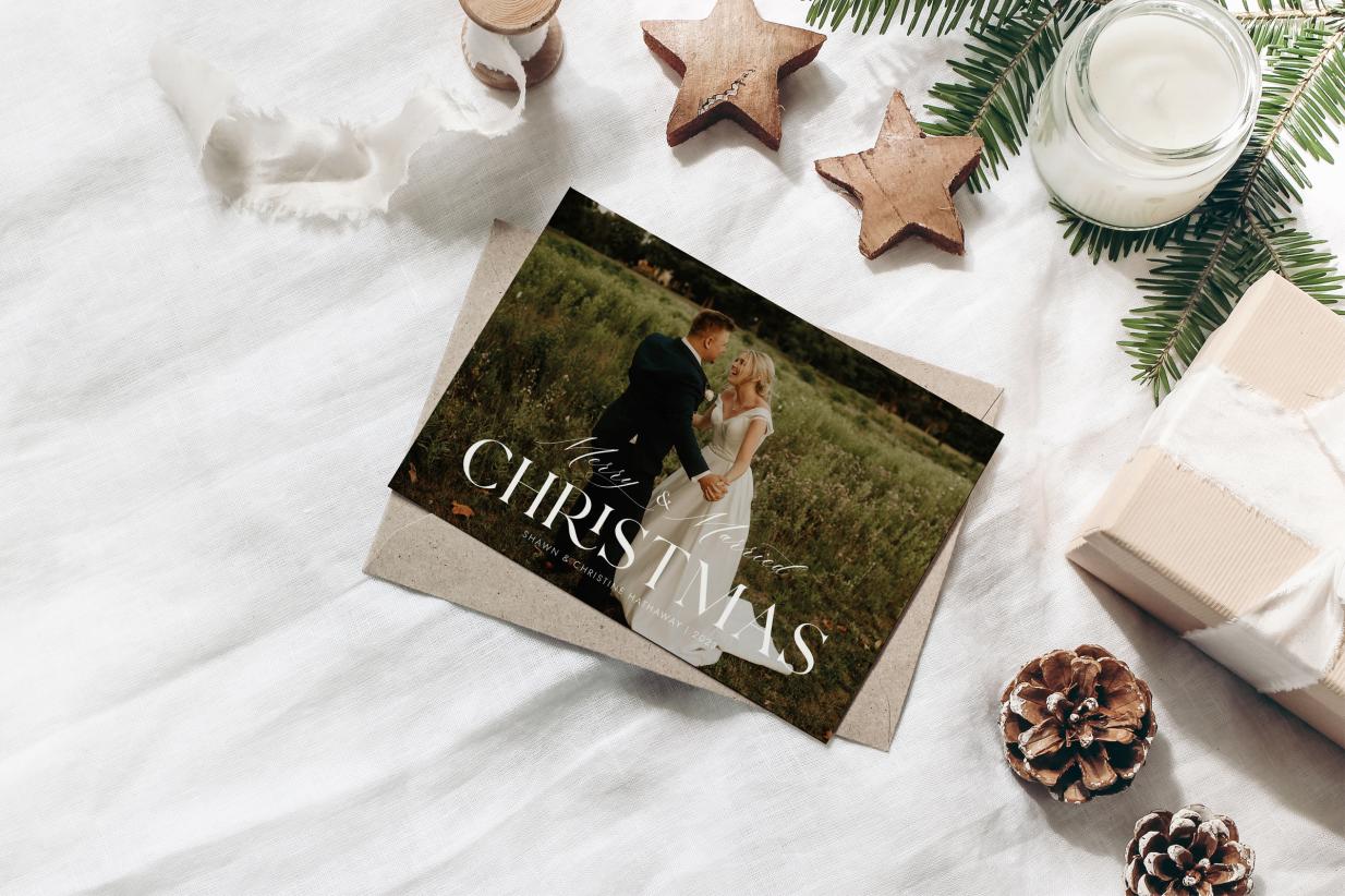 Christmas Cards for Newlyweds