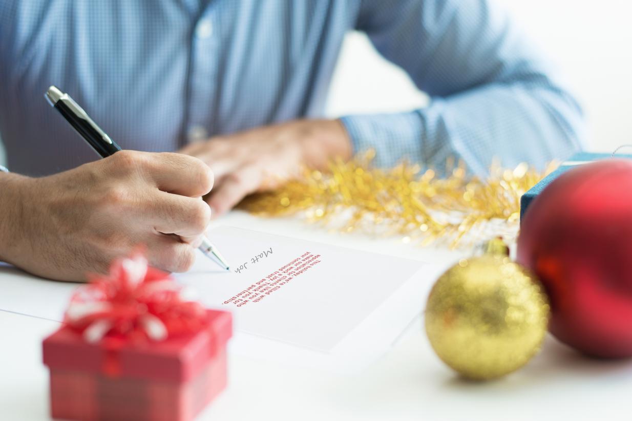 Holiday messaging for business