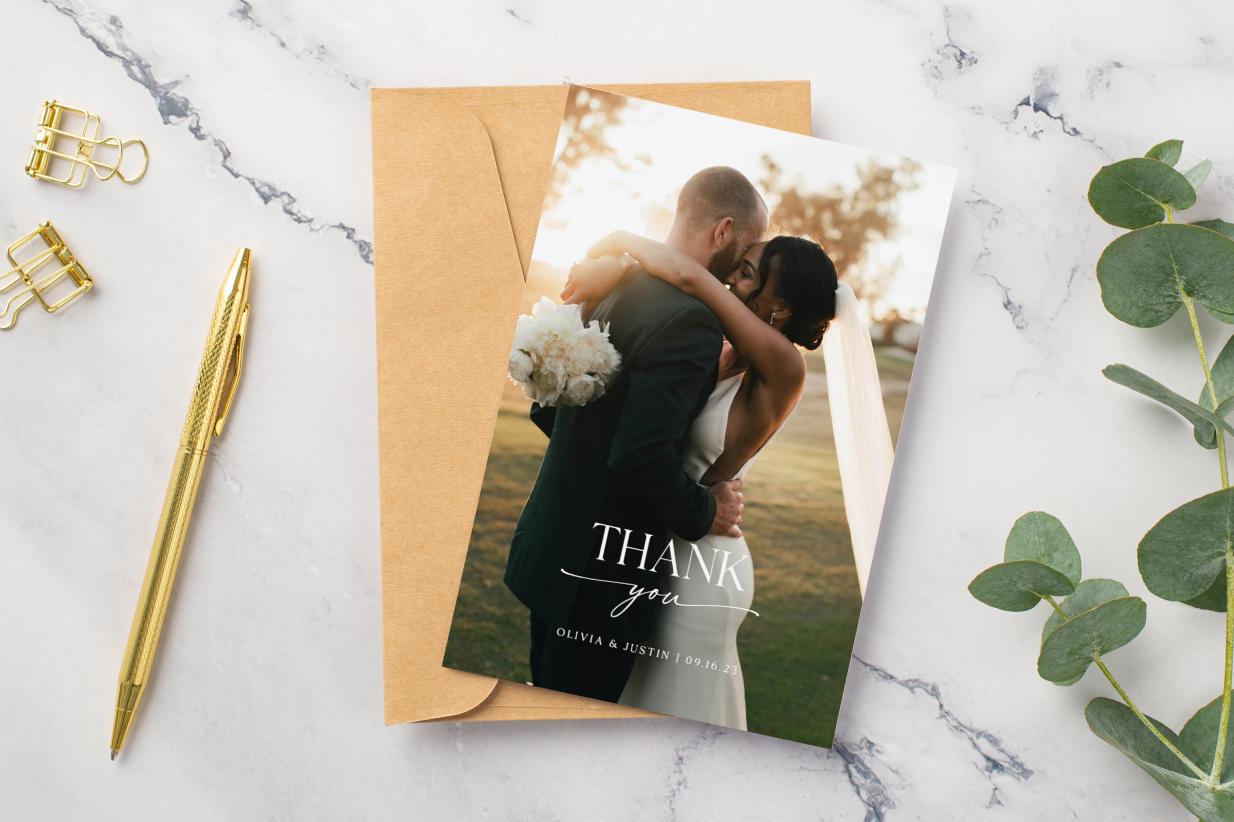 Thank You Card to show gratitude