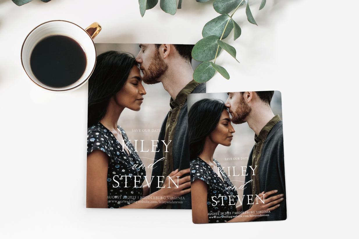 Save the Date Card vs Magnet