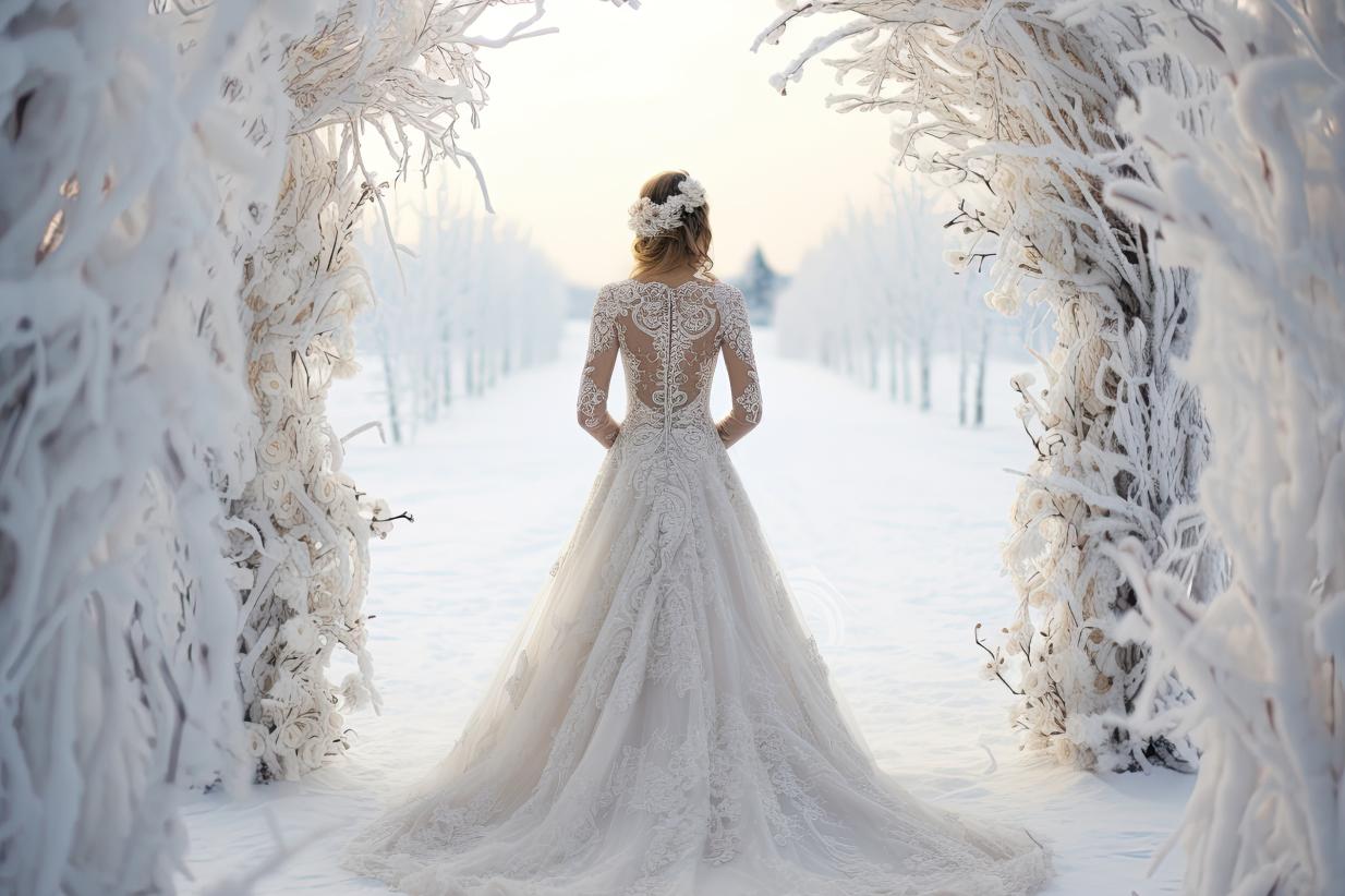 Dramatic Winter Wedding Ideas