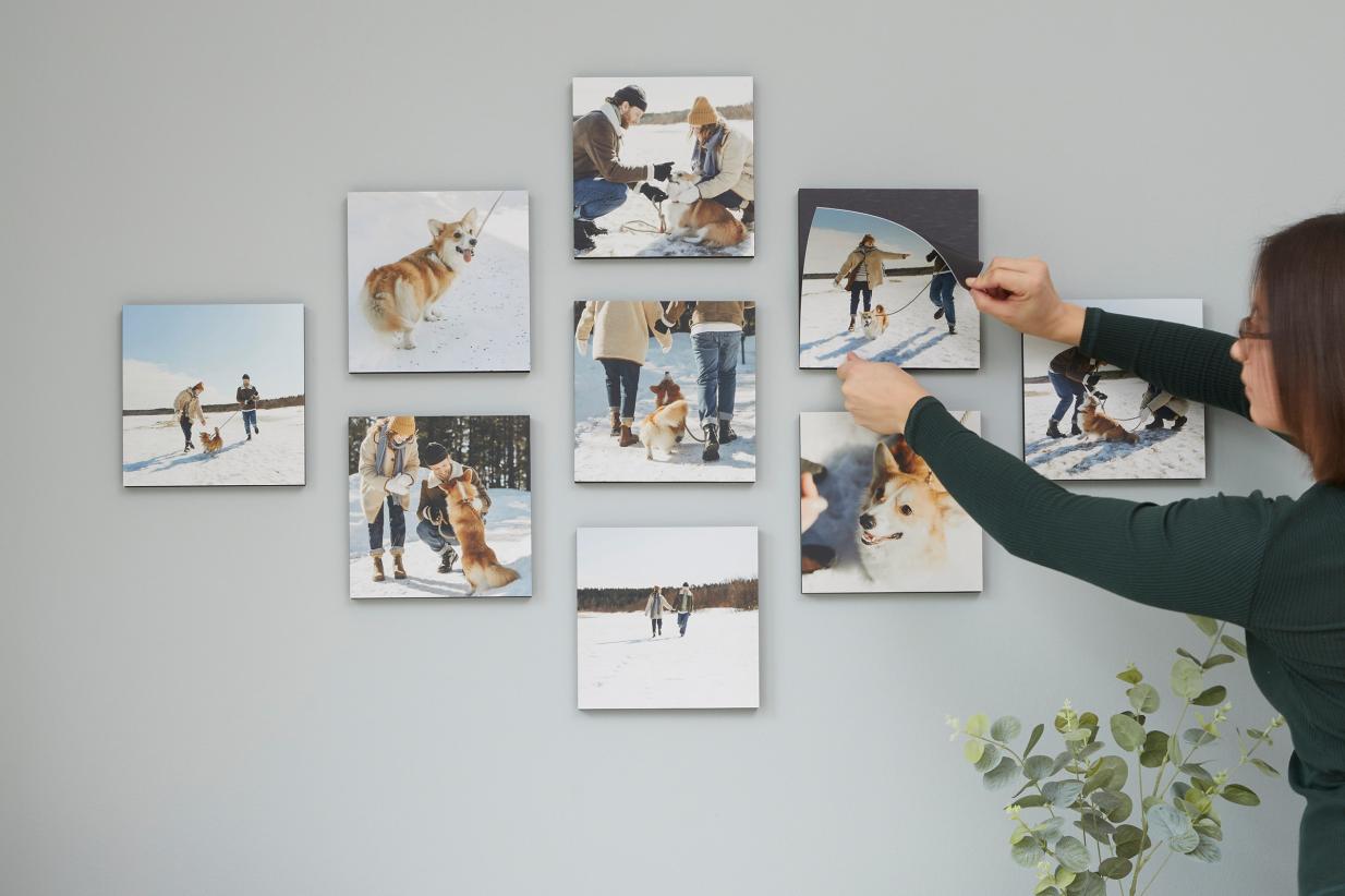 Fresco Refreshable Photo Tiles