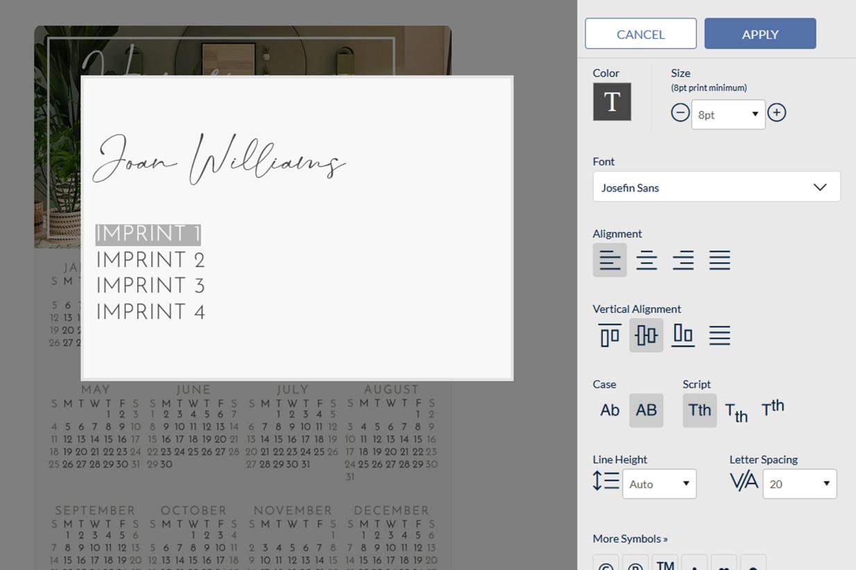 Insider Secret to Personalized Calendars