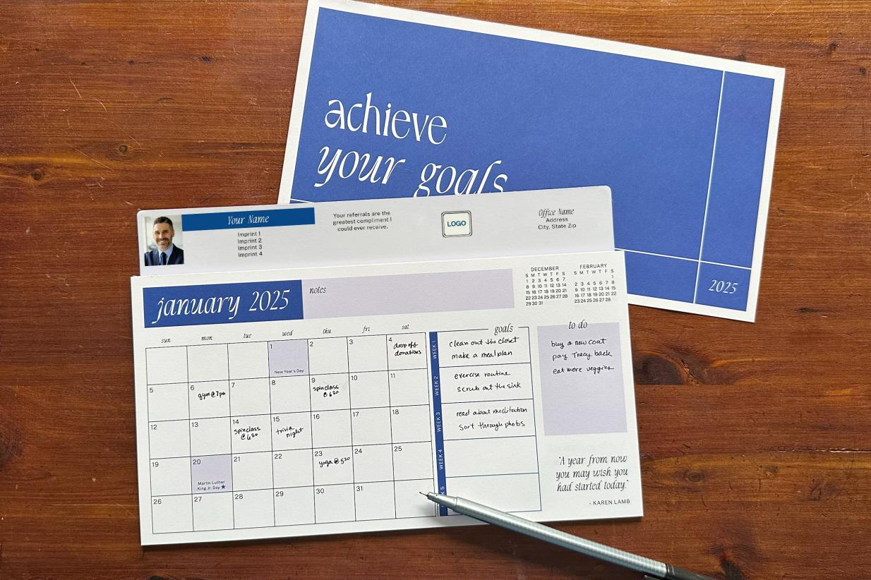 Calendar Planner for End-of-Year Gift for Clients