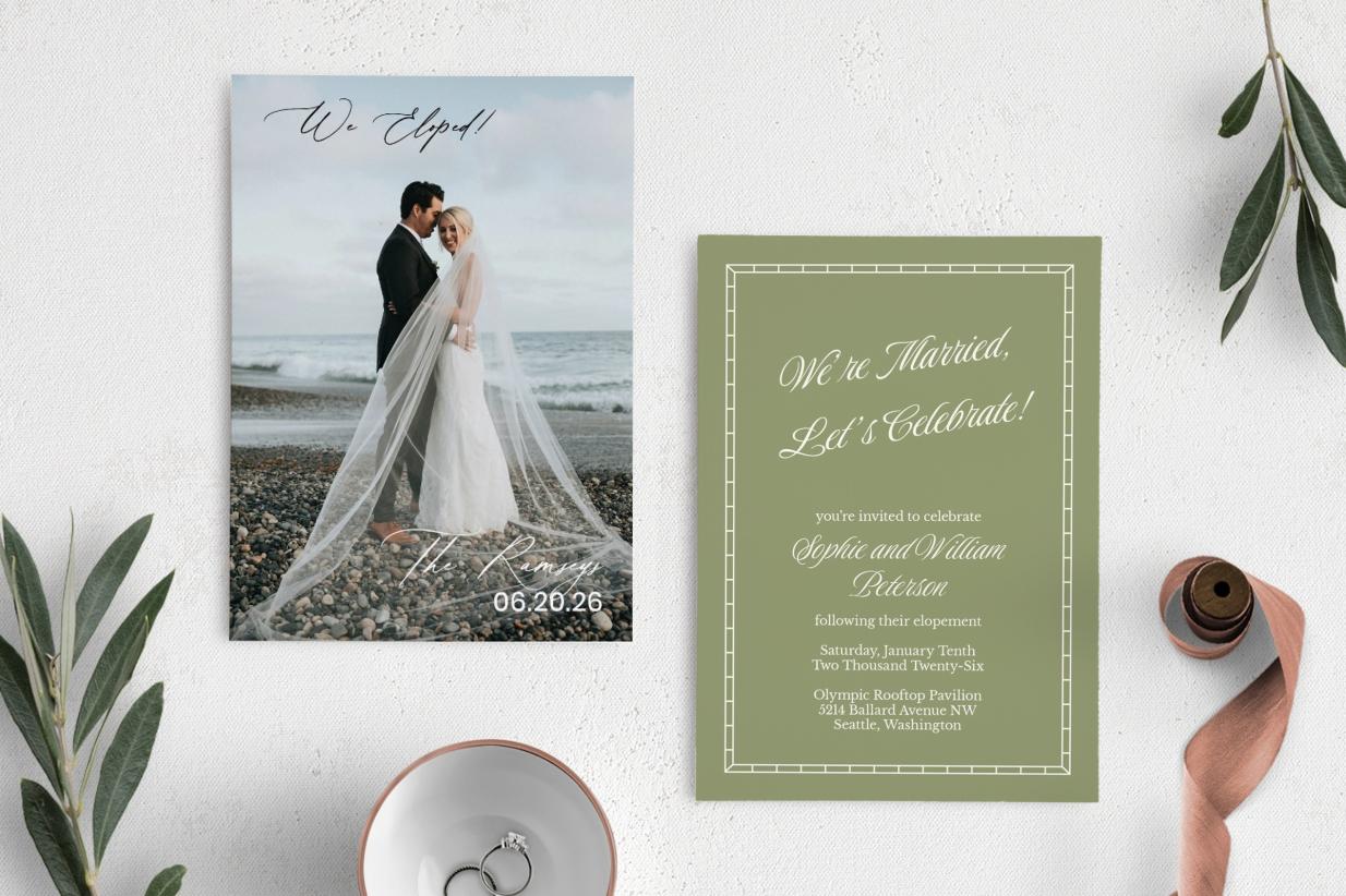 Elopements and Reception-only Invites