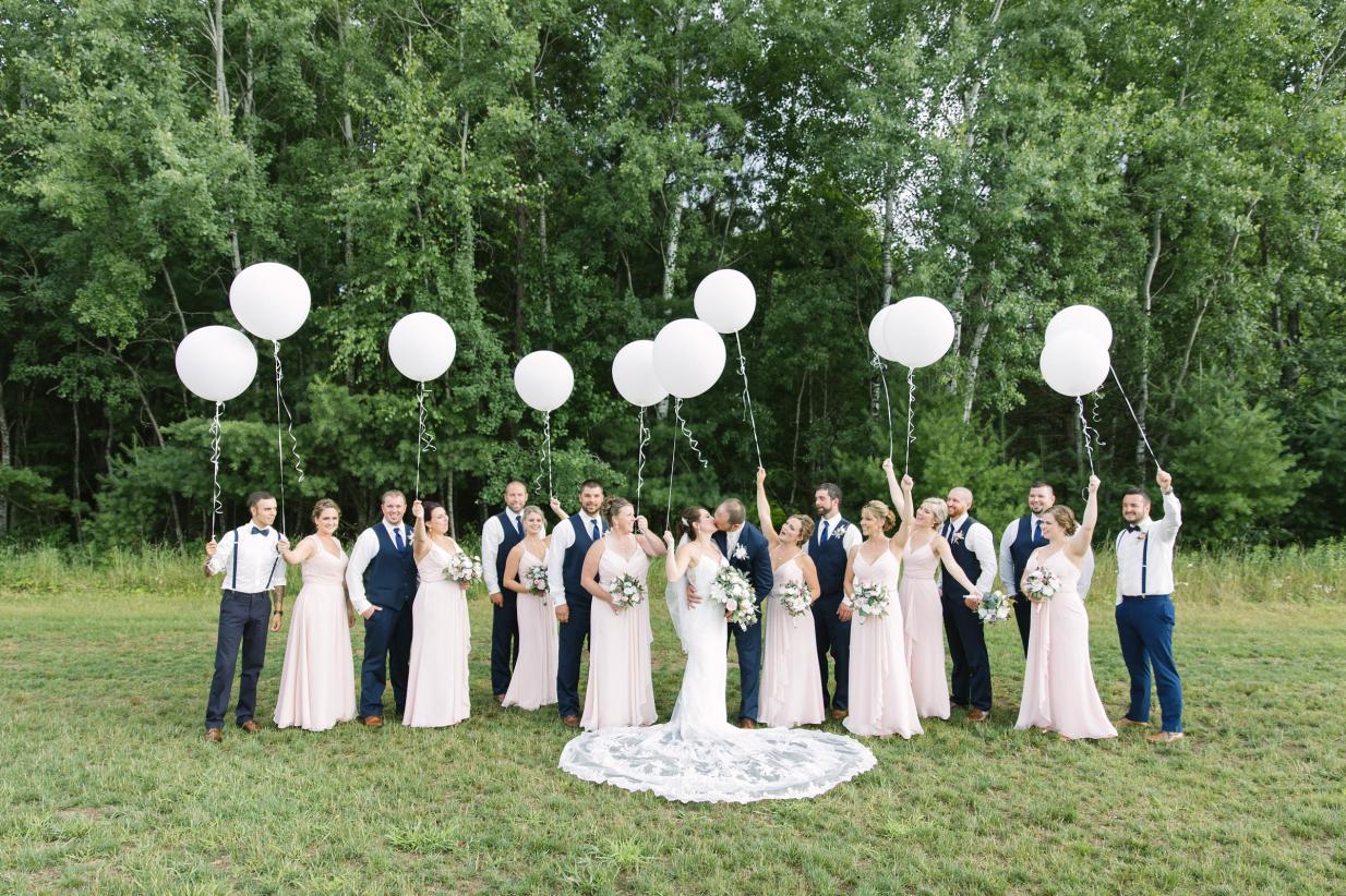 Chic Country Glam Wedding In The Northwoods