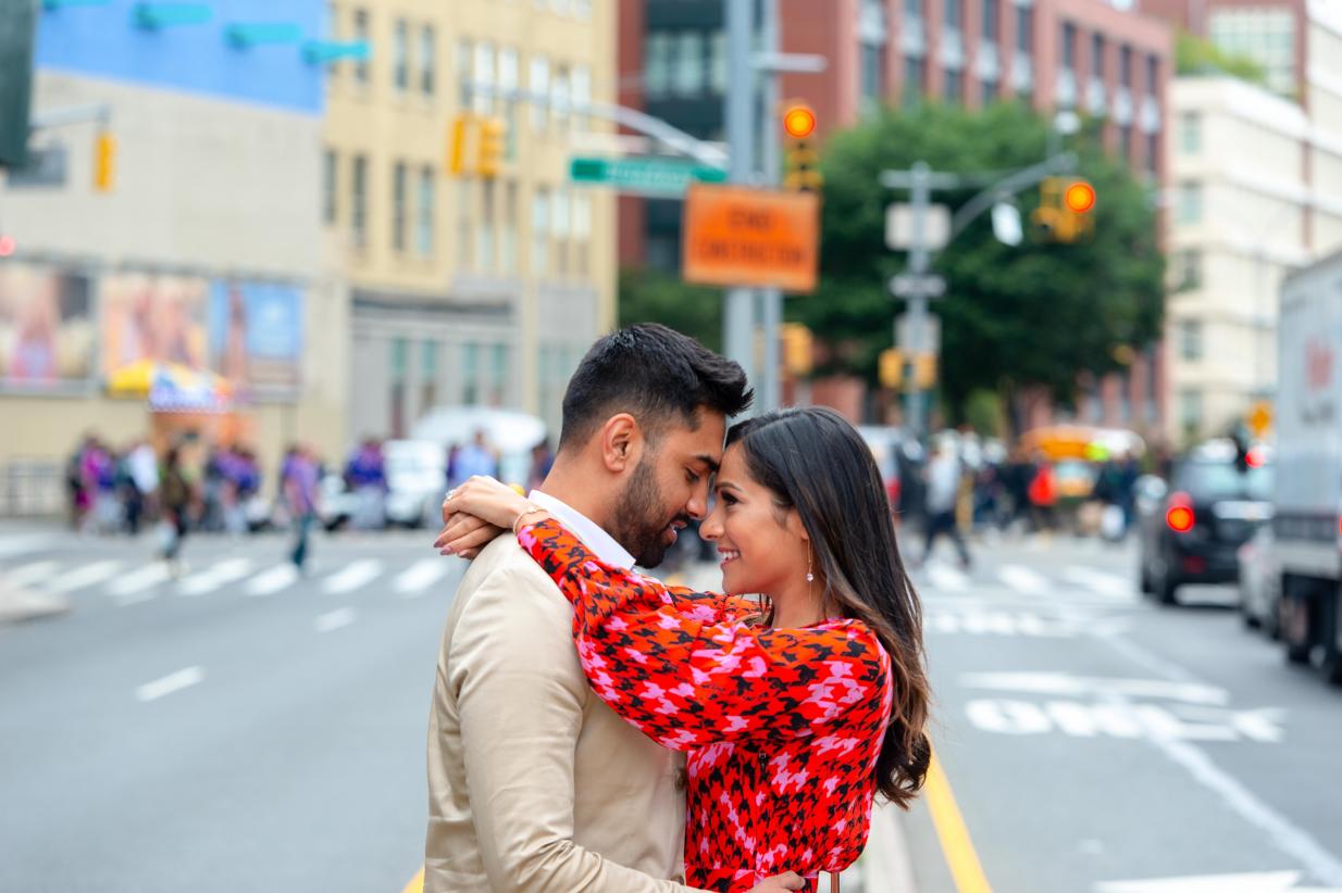 soho engagement shoot