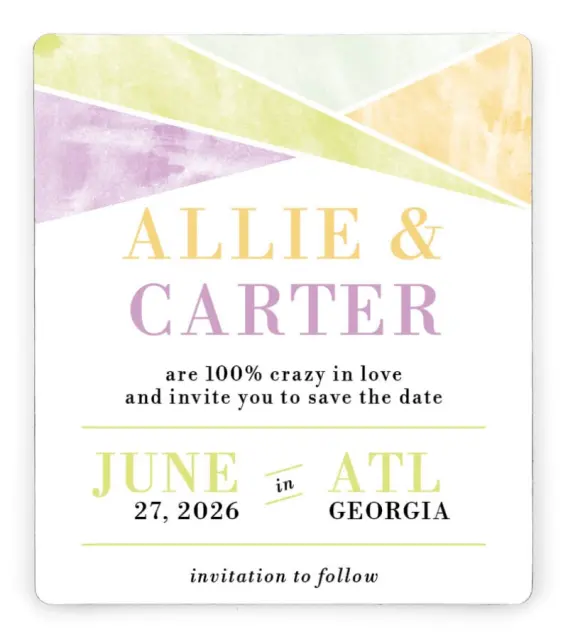 Be Happy! | Save the Date Magnets