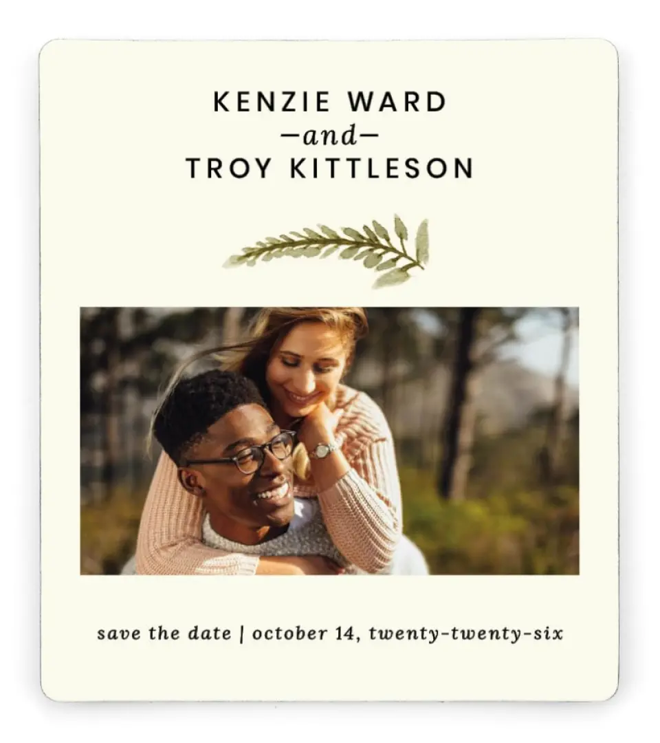 Faintly Fall | Fall Save the Dates