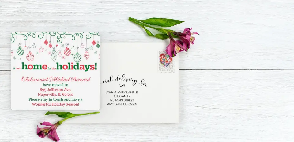 Save the Date Magnet with Optional Guest Addressing Service