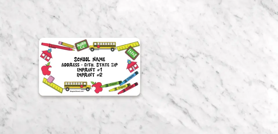 Business Card Magnet Front