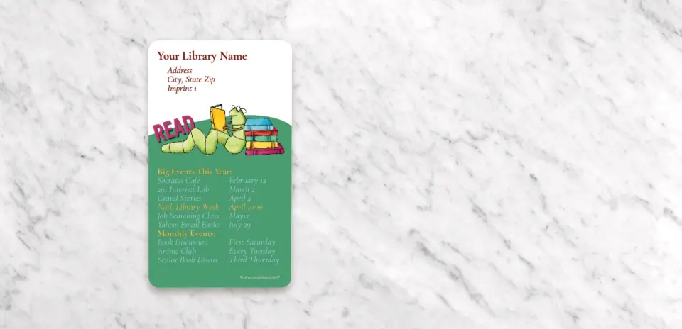 Business Card Magnet Front
