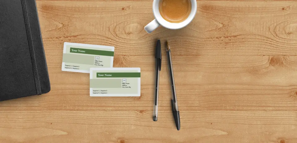 Business Card Magnet Front