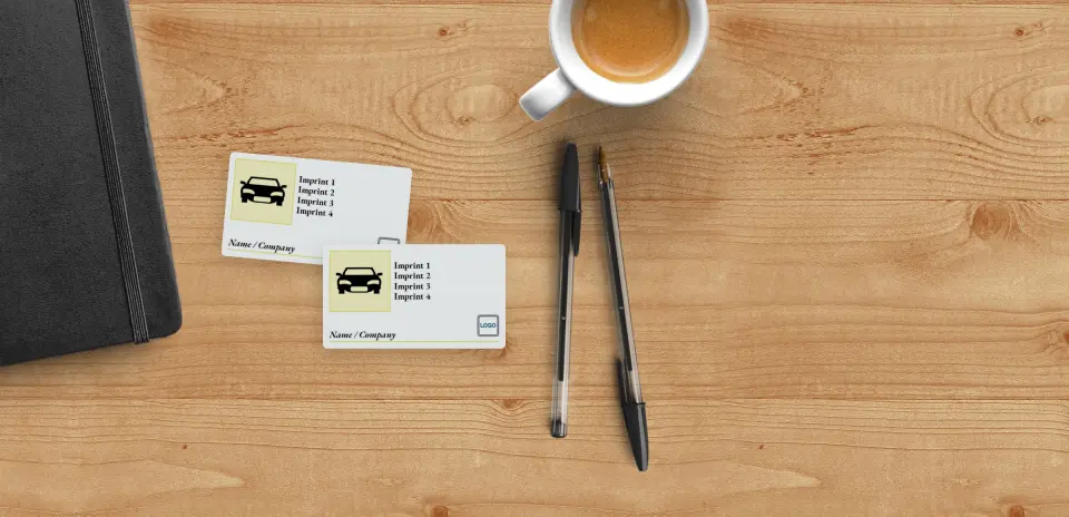 Business Card Magnet Front