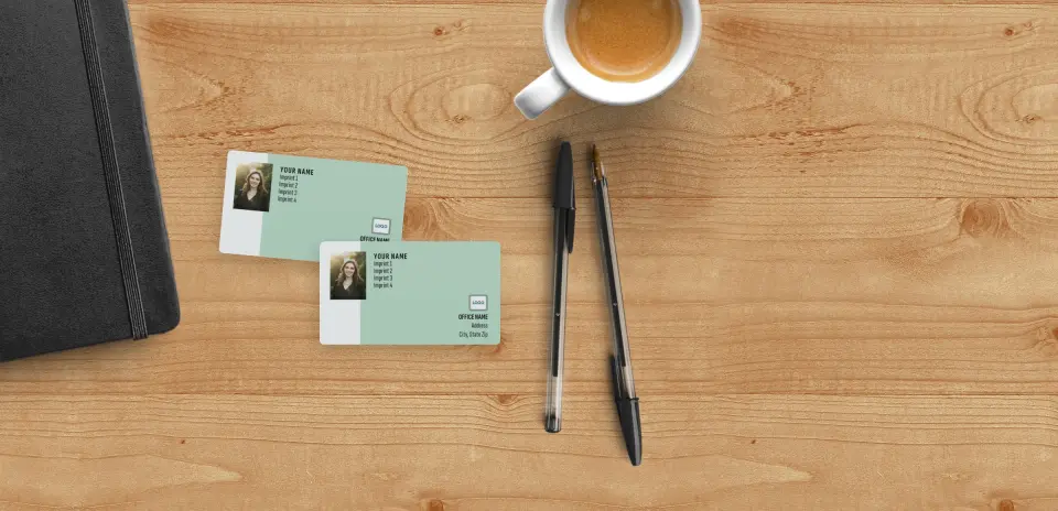 Business Card Magnet Front