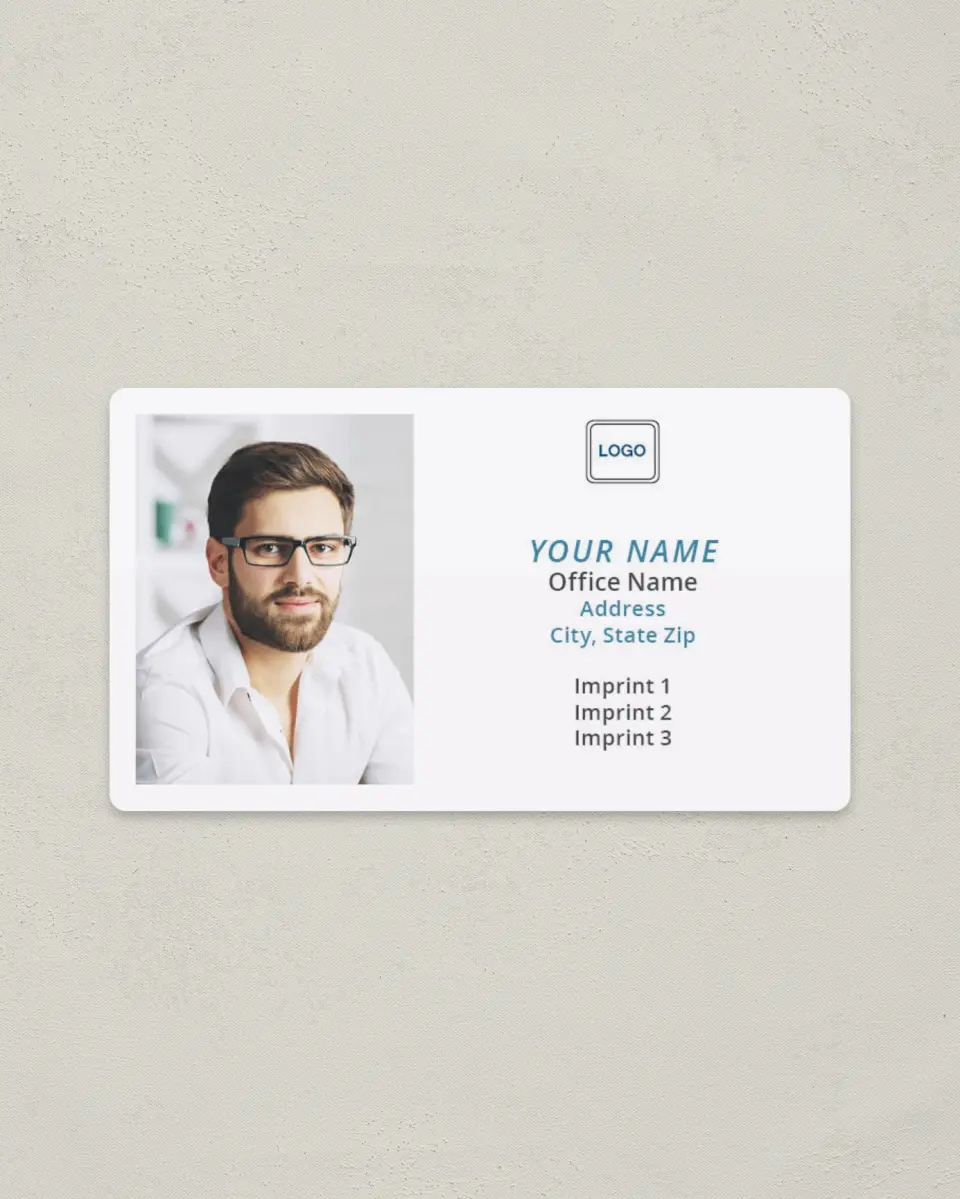 This is a 2" x 3½" Magnetic Business Card called Professional Pixels printed in full color with a Standard Gloss finish