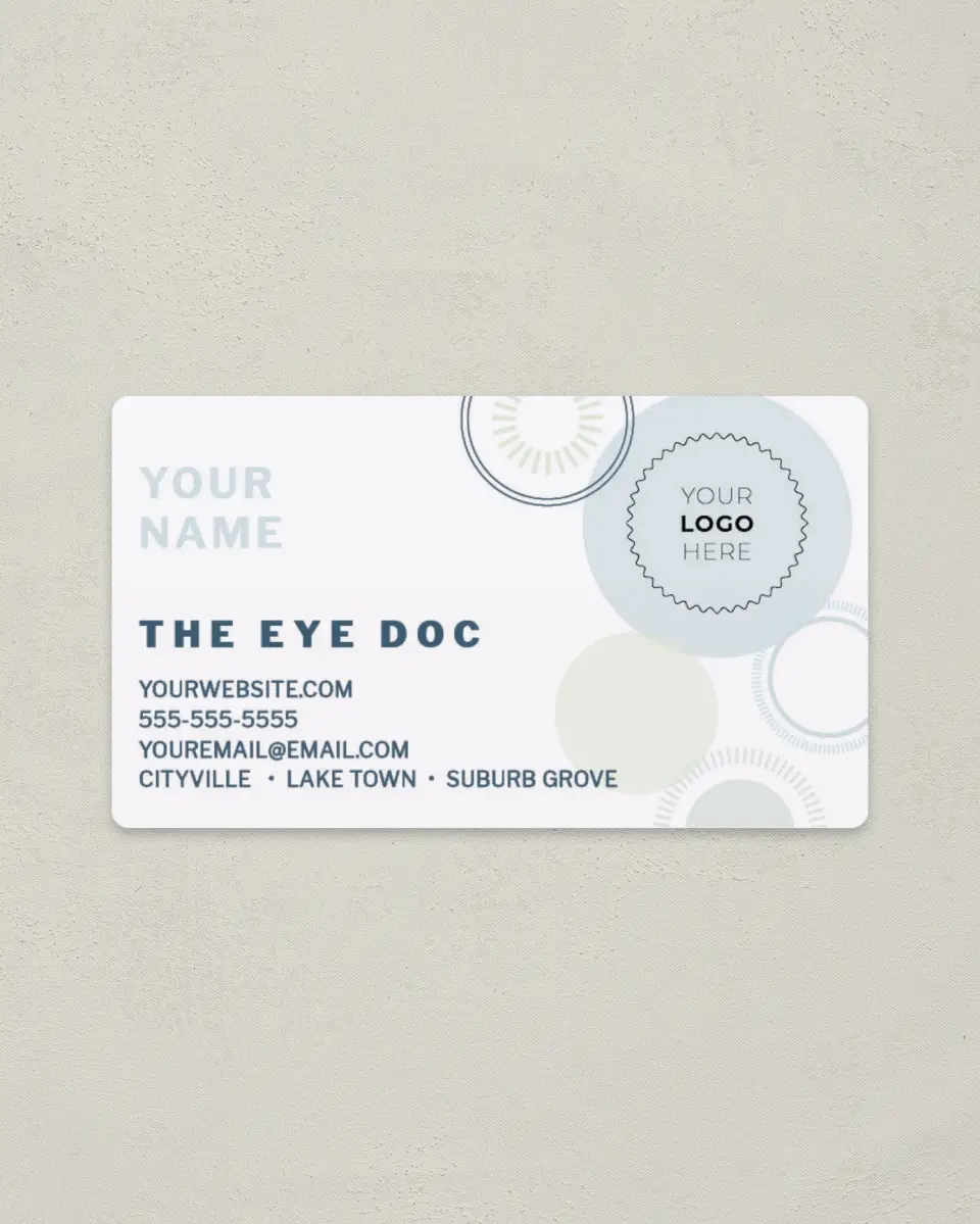 This is a 2" x 3½" Magnetic Business Card called Popular Spot printed in full color with a Standard Gloss finish