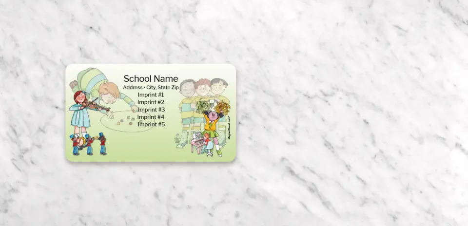 Business Card Magnet Front