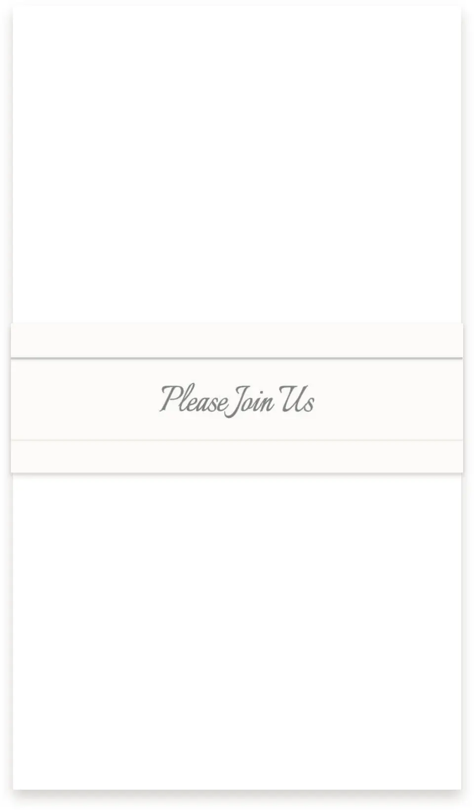 This is a 1½" x 12" Vellum Band called Classic Violet printed in full color