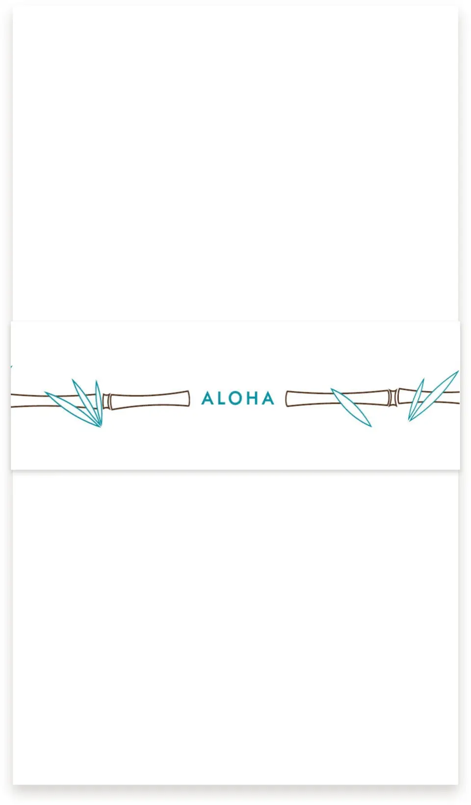 This is a 1½" x 12" Vellum Band called Hawaiian Turtle printed in full color