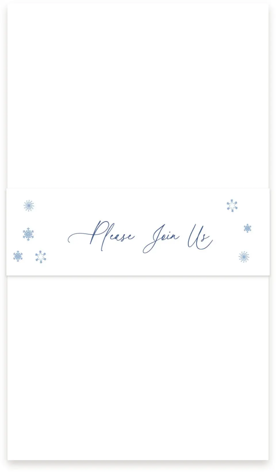 This is a 1½" x 12" Vellum Band called Christmas Bell printed in full color