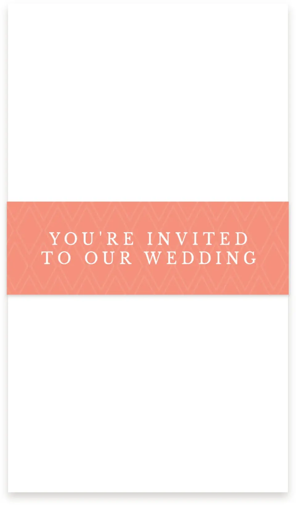 This is a 1½" x 12" Vellum Band called Diamond Garden printed in full color
