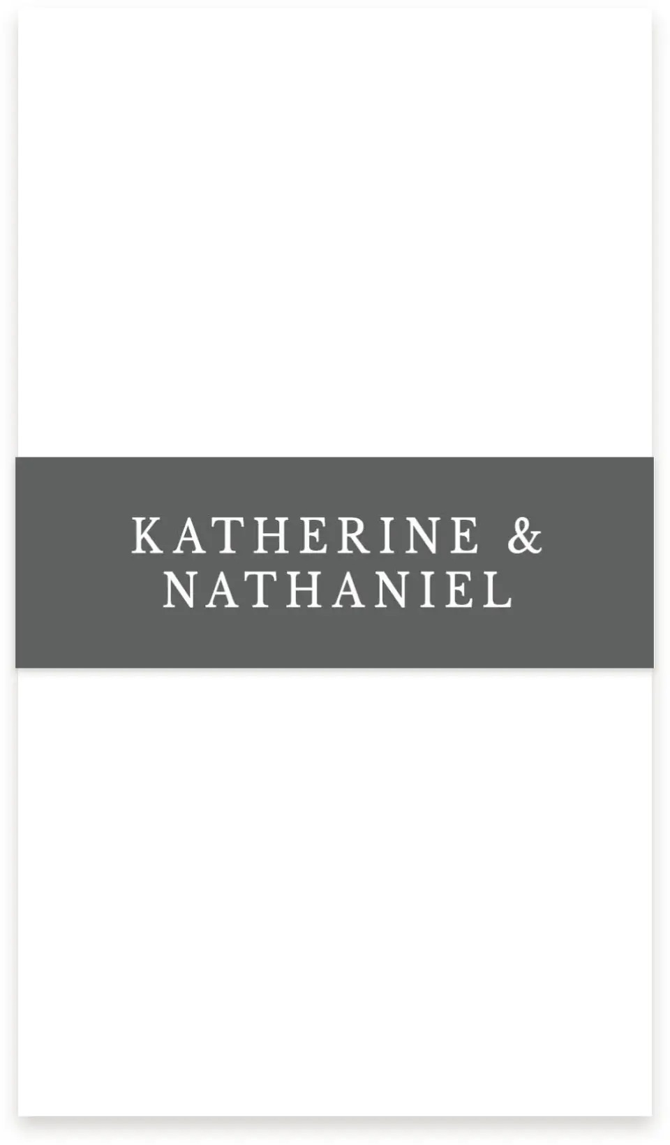 This is a 1½" x 12" Vellum Band called Chic Patina printed in full color