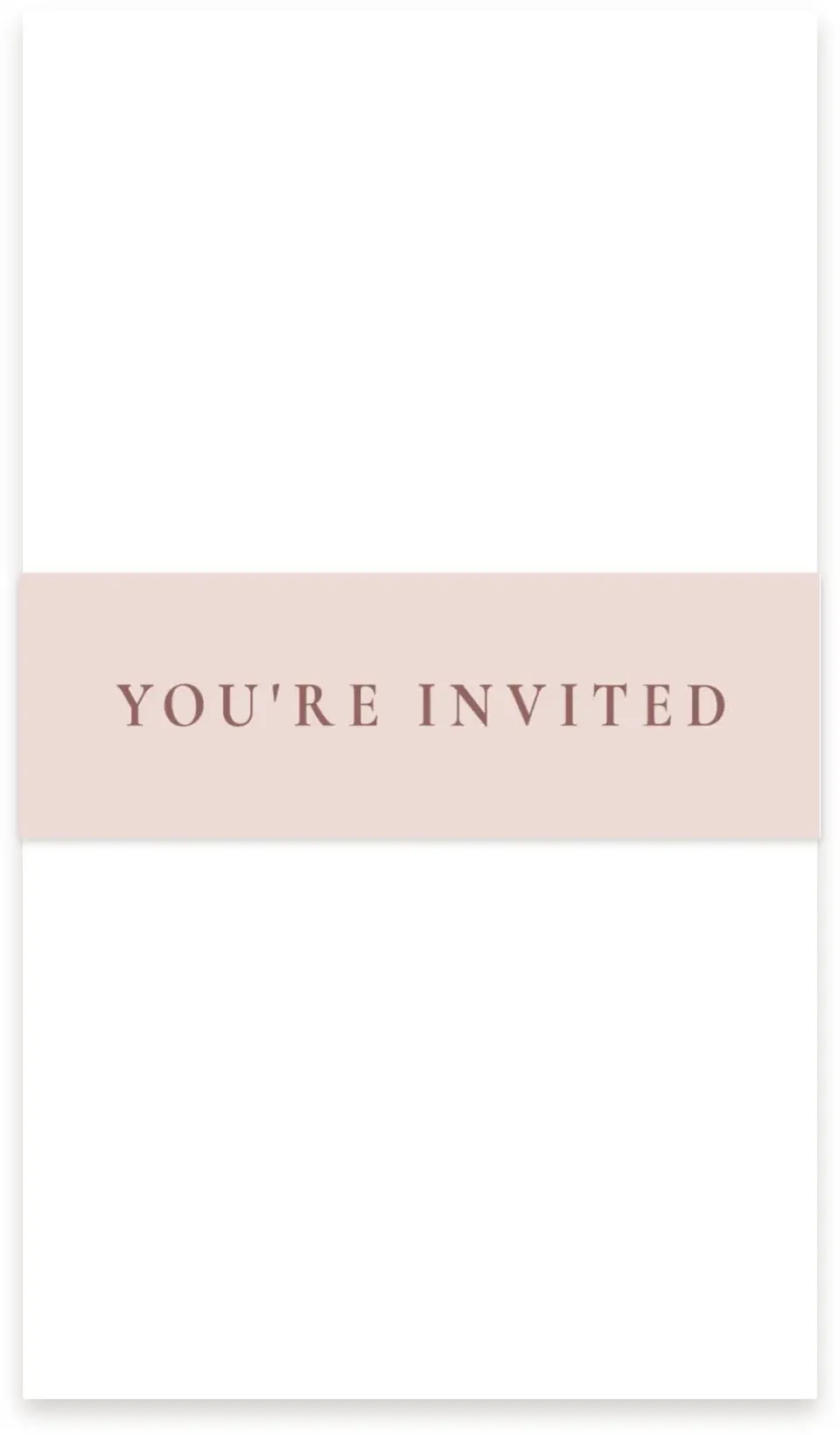 This is a 1½" x 12" Vellum Band called Blushing Beauty printed in full color