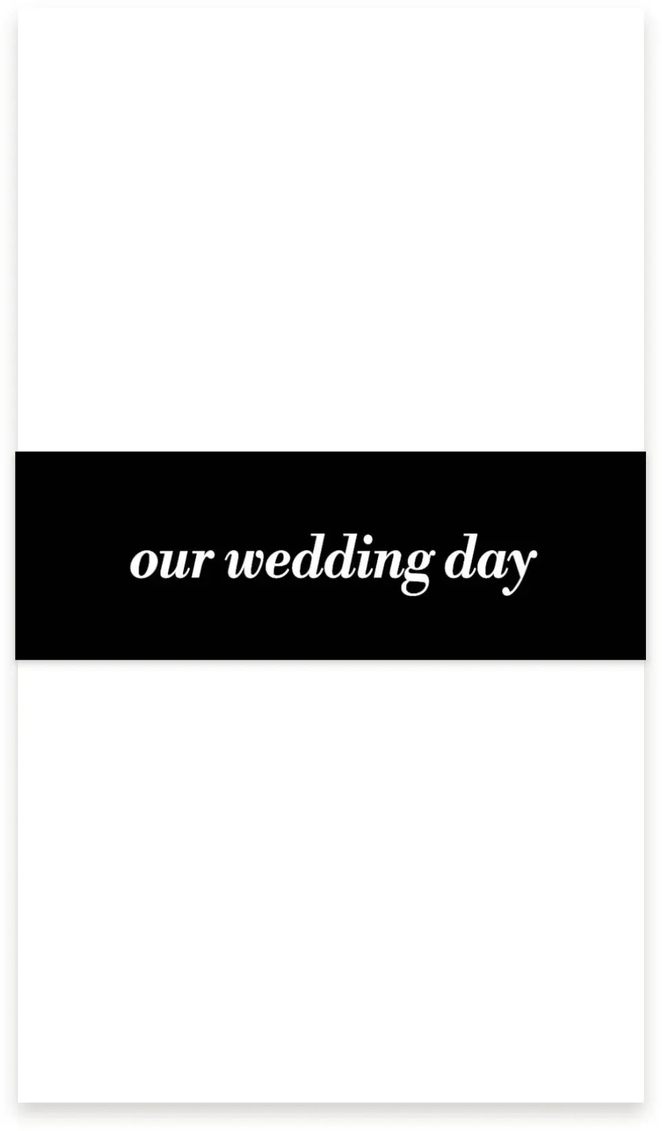 This is a 1½" x 12" Vellum Band called Forever Gilded printed in full color