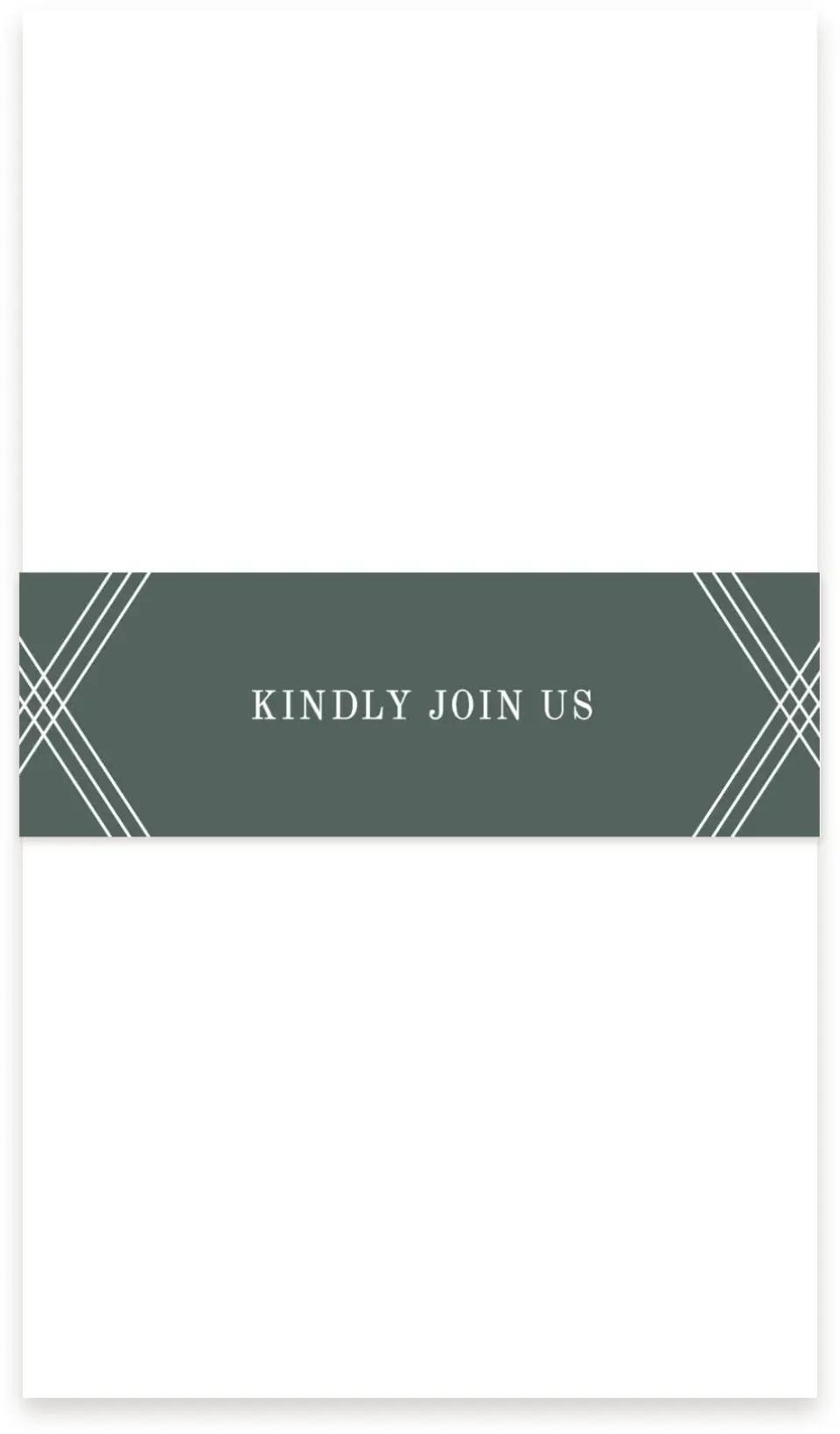 This is a 1½" x 12" Vellum Band called Bold Blooms printed in full color