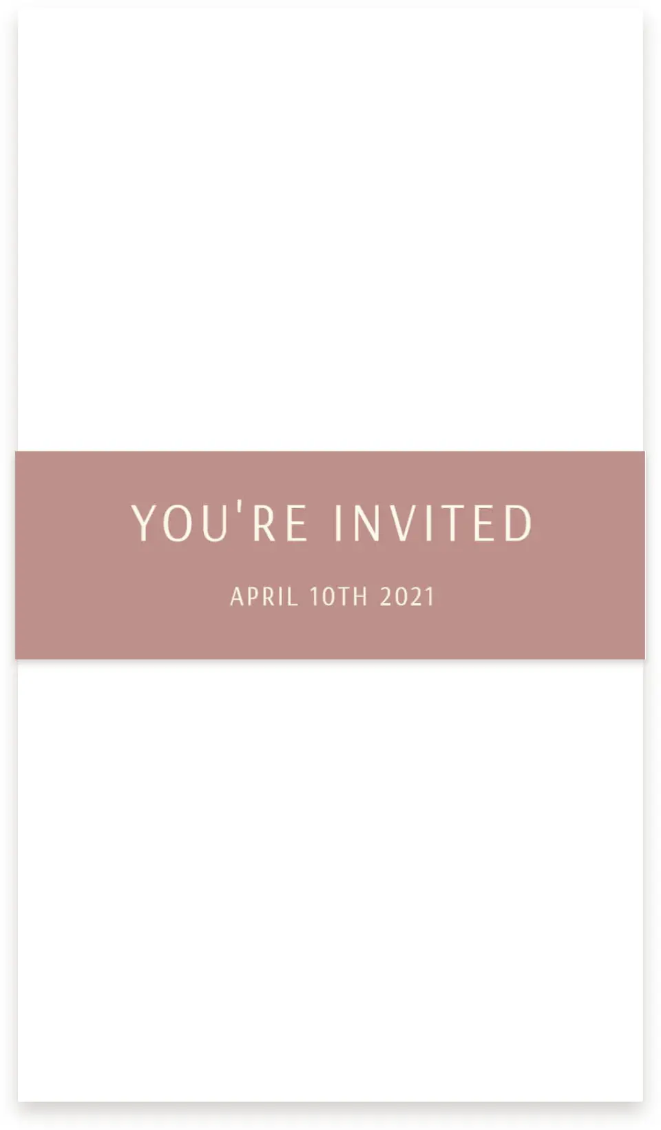This is a 1½" x 12" Vellum Band called Expansive Line printed in full color