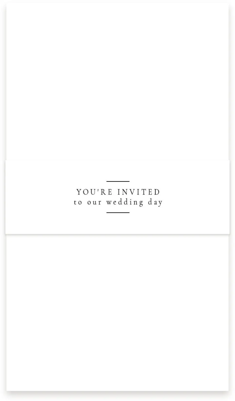 This is a 1½" x 12" Vellum Band called Modern Trim printed in full color