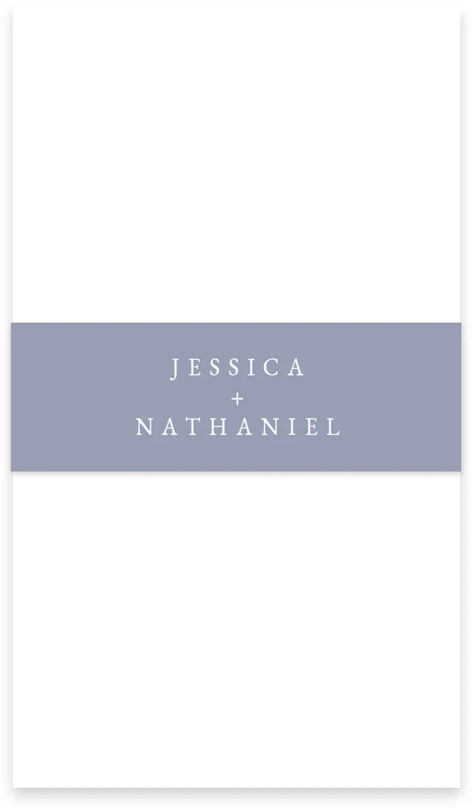This is a 1½" x 12" Vellum Band called Dainty Wreath printed in full color