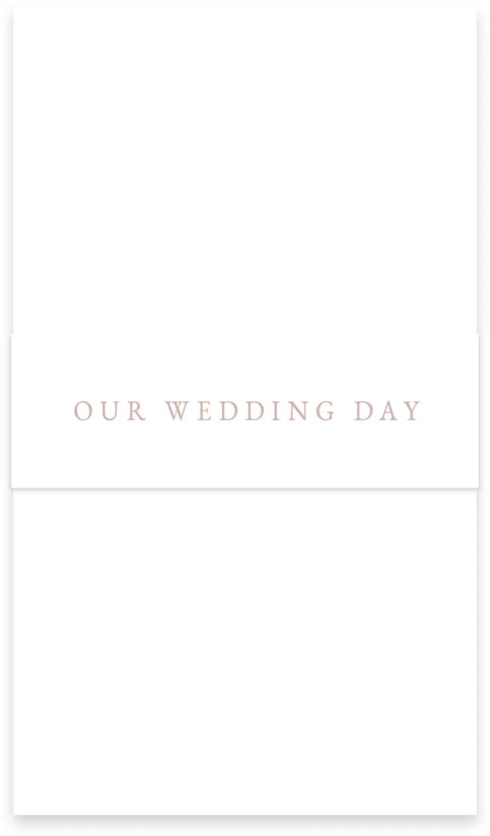 This is a 1½" x 12" Vellum Band called Sweet Floral printed in full color