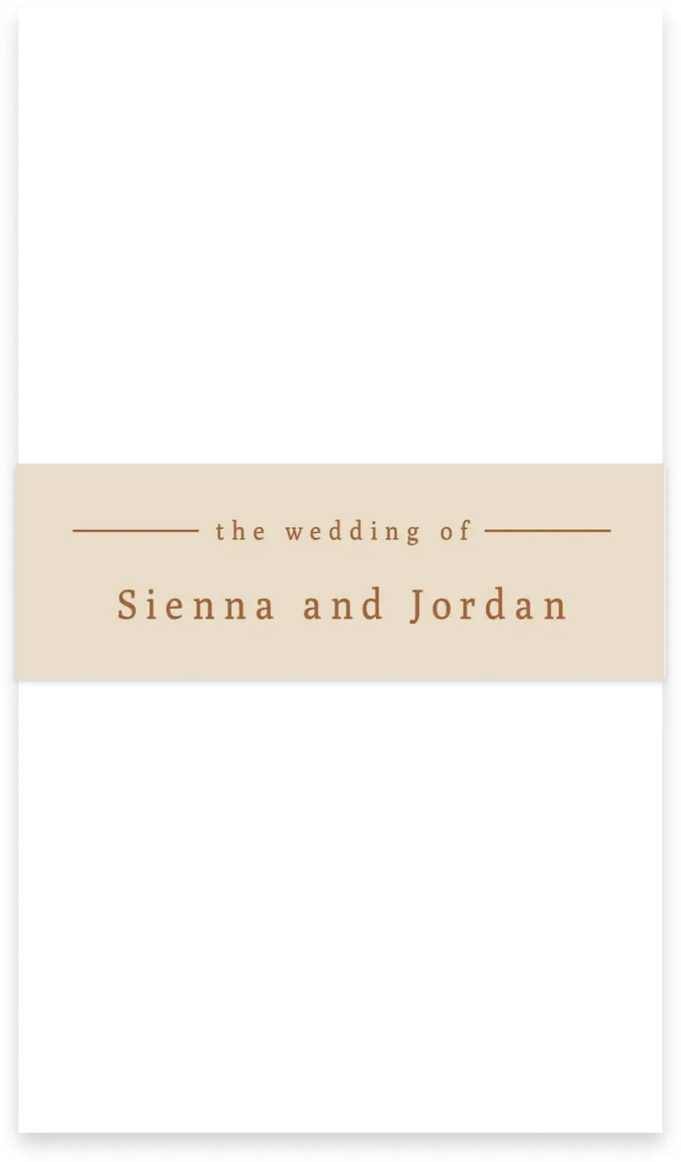 This is a 1½" x 12" Vellum Band called Threads of Love printed in full color