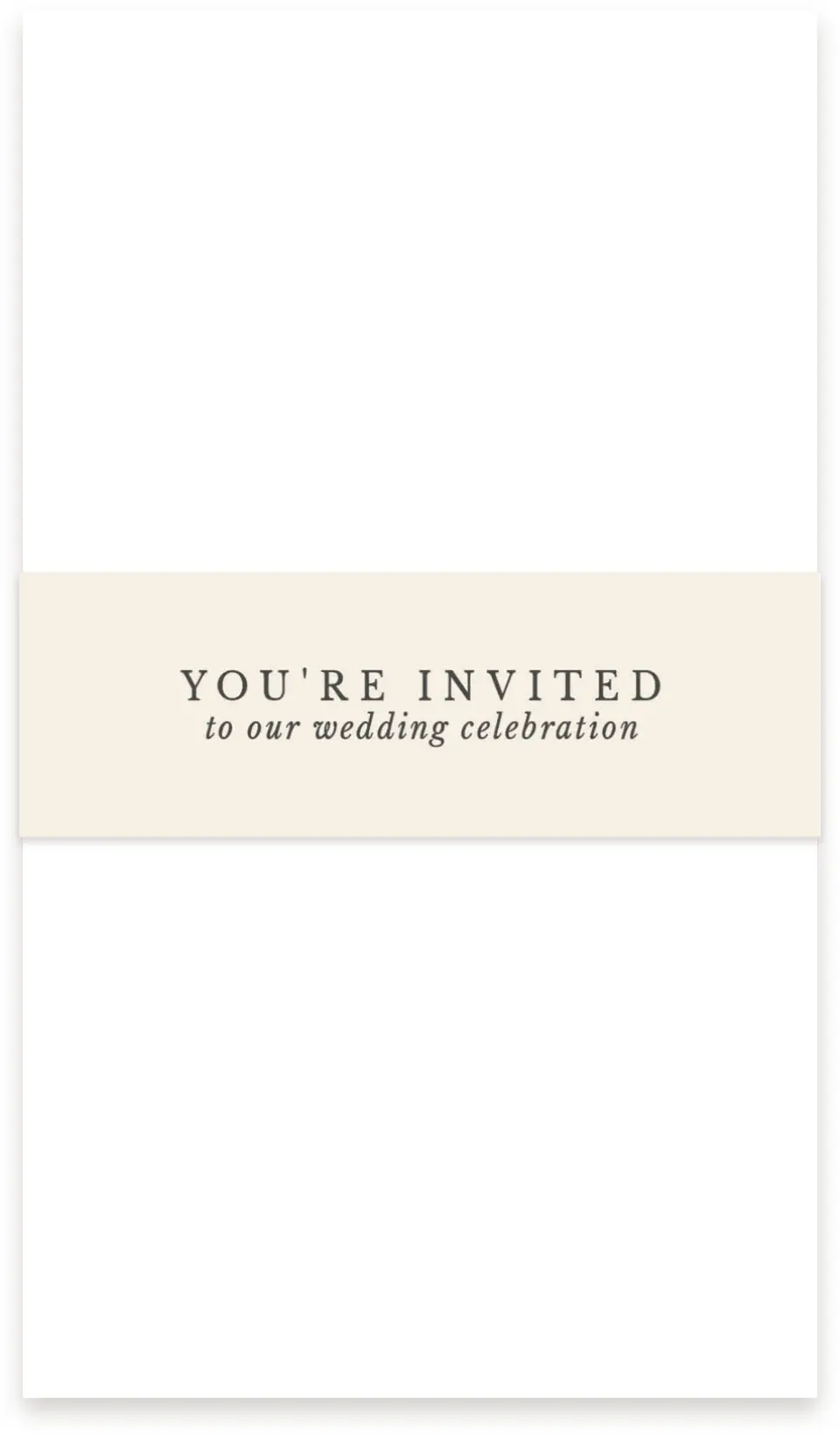 This is a 1½" x 12" Vellum Band called Natural Boho printed in full color