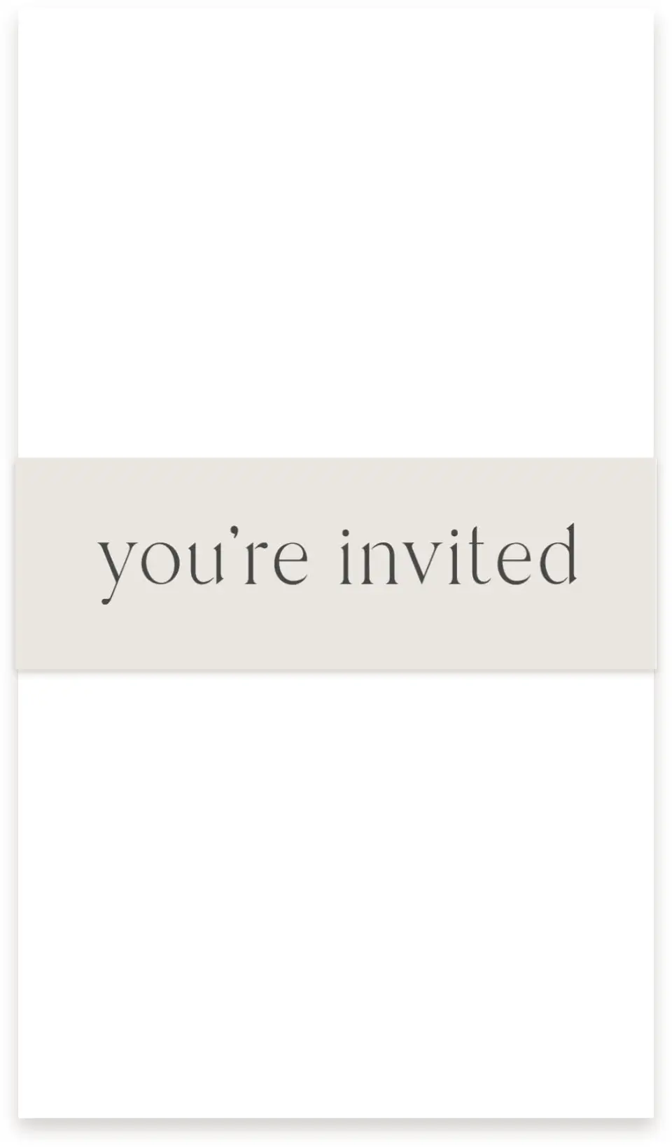 This is a 1½" x 12" Vellum Band called Simple Gathering printed in full color