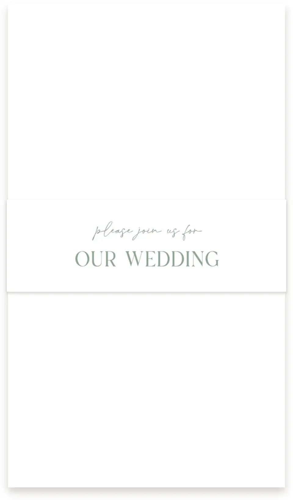 This is a 1½" x 12" Vellum Band called Blossoming Arch printed in full color