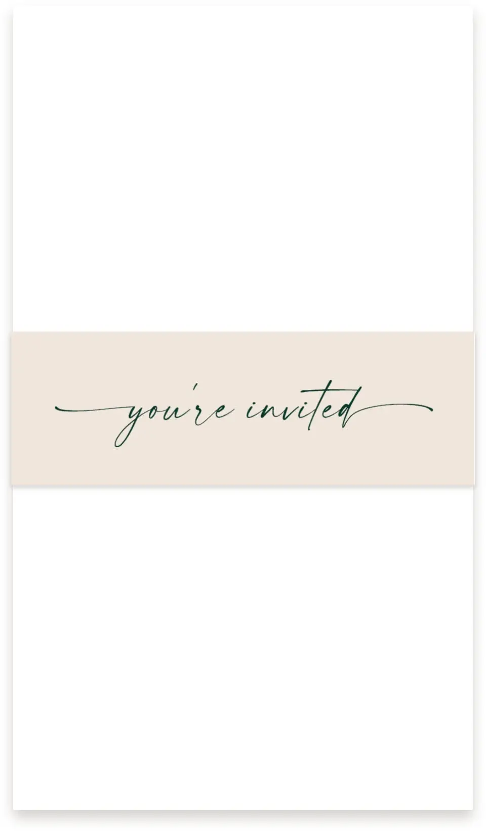 This is a 1½" x 12" Vellum Band called The Olivia printed in full color