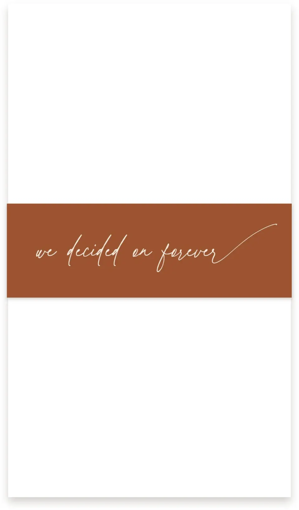 This is a 1½" x 12" Vellum Band called The Kyleigh printed in full color