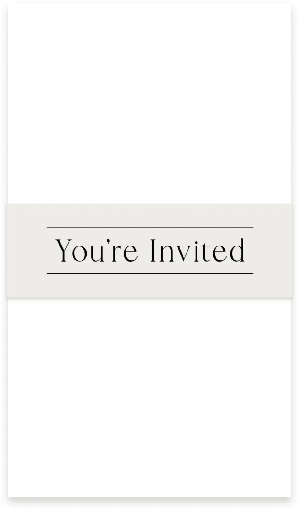 This is a 1½" x 12" Vellum Band called Styled Lines printed in full color