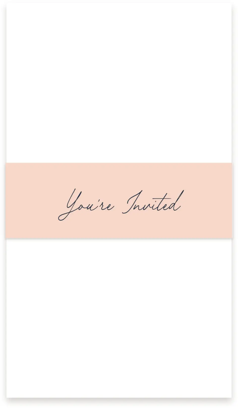 This is a 1½" x 12" Vellum Band called The Natalie printed in full color