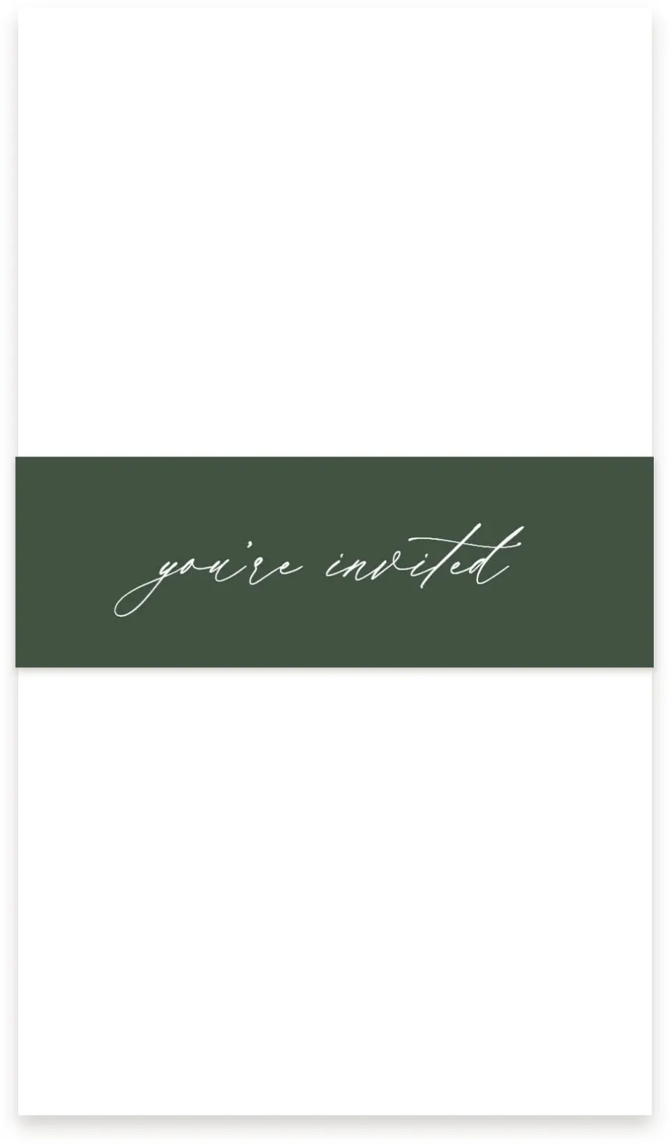 This is a 1½" x 12" Vellum Band called True Tradition printed in full color