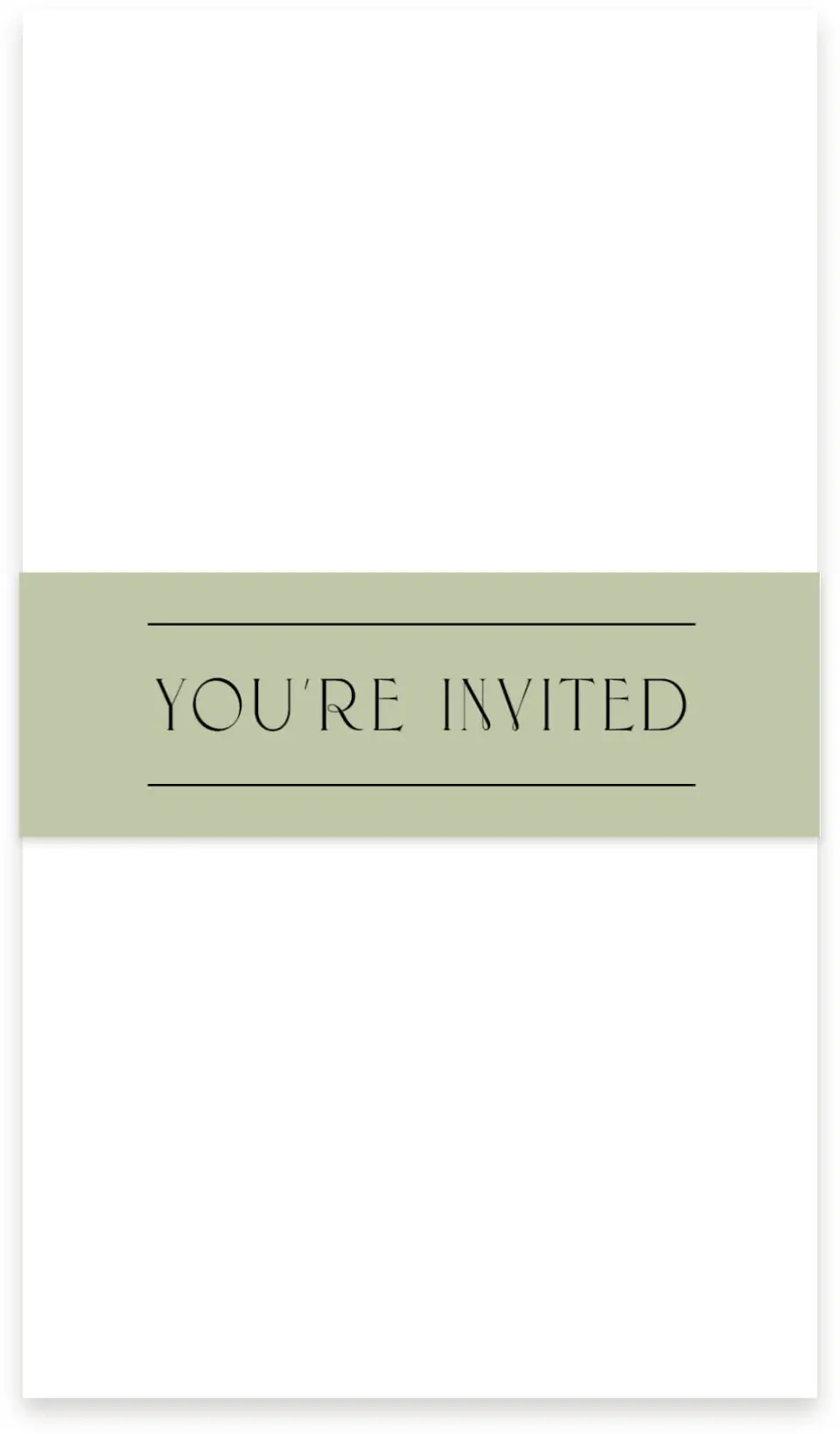 This is a 1½" x 12" Vellum Band called The Ruby printed in full color