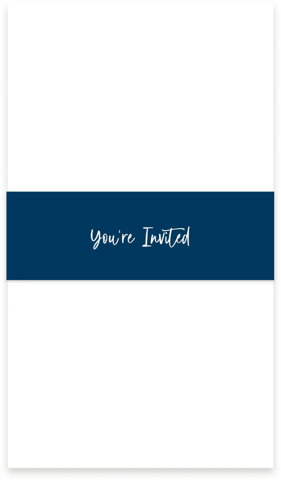 This is a 1½" x 12" Vellum Band called Abundant Blue printed in full color