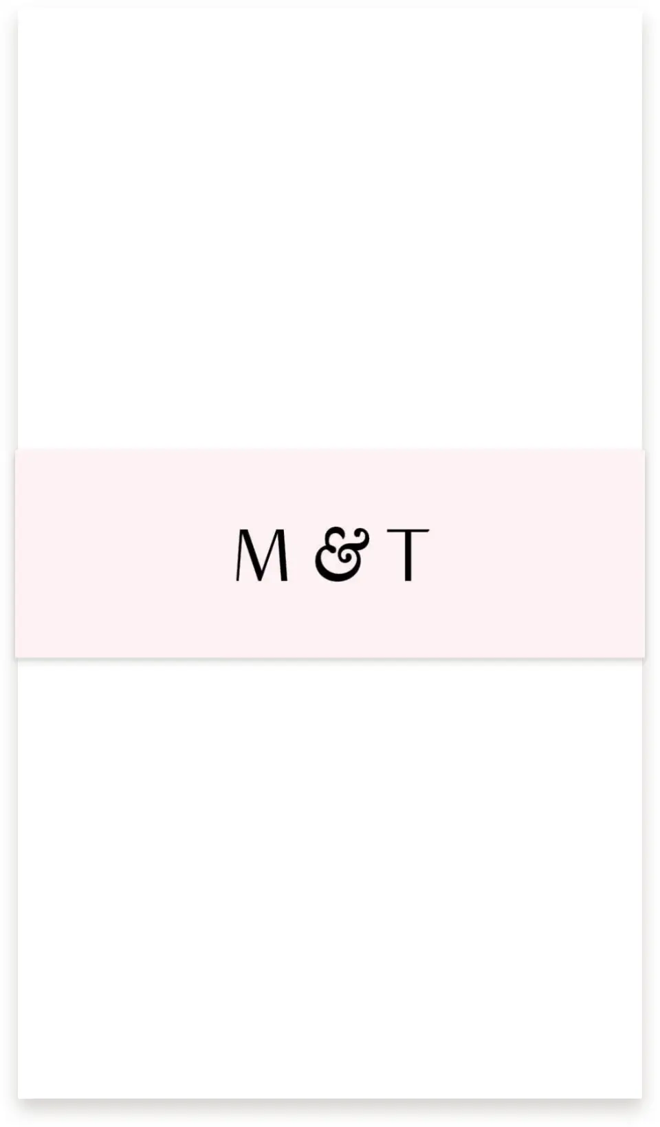 This is a 1½" x 12" Vellum Band called The Madison printed in full color