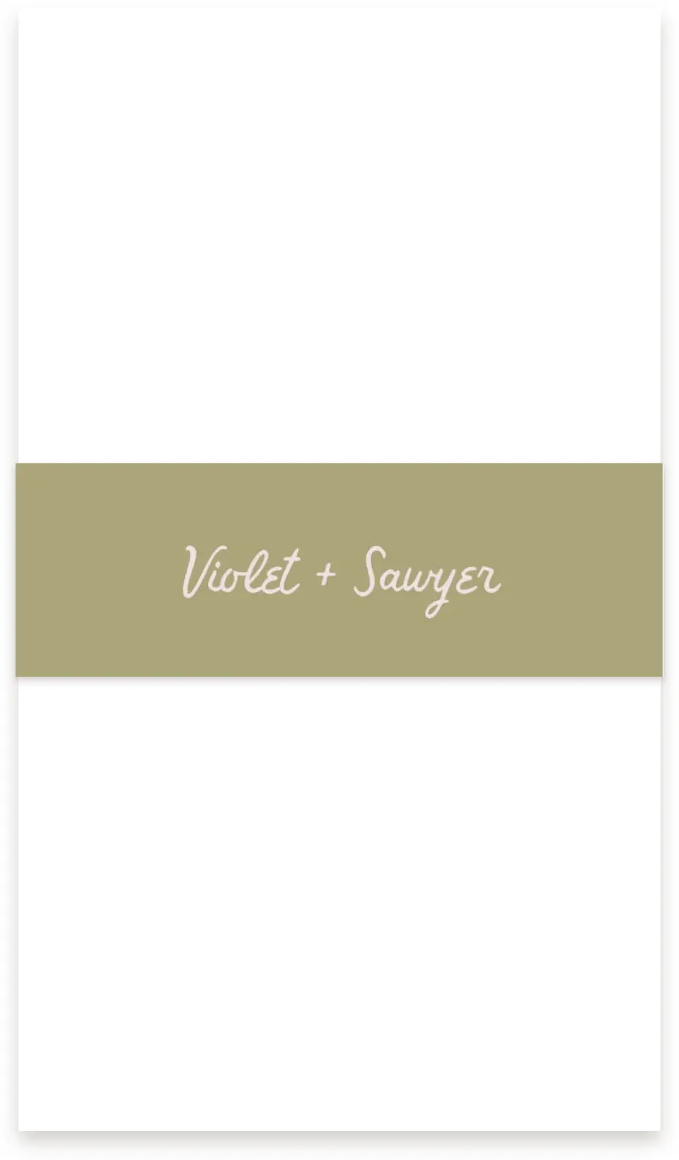 This is a 1½" x 12" Vellum Band called Western Whimsy printed in full color
