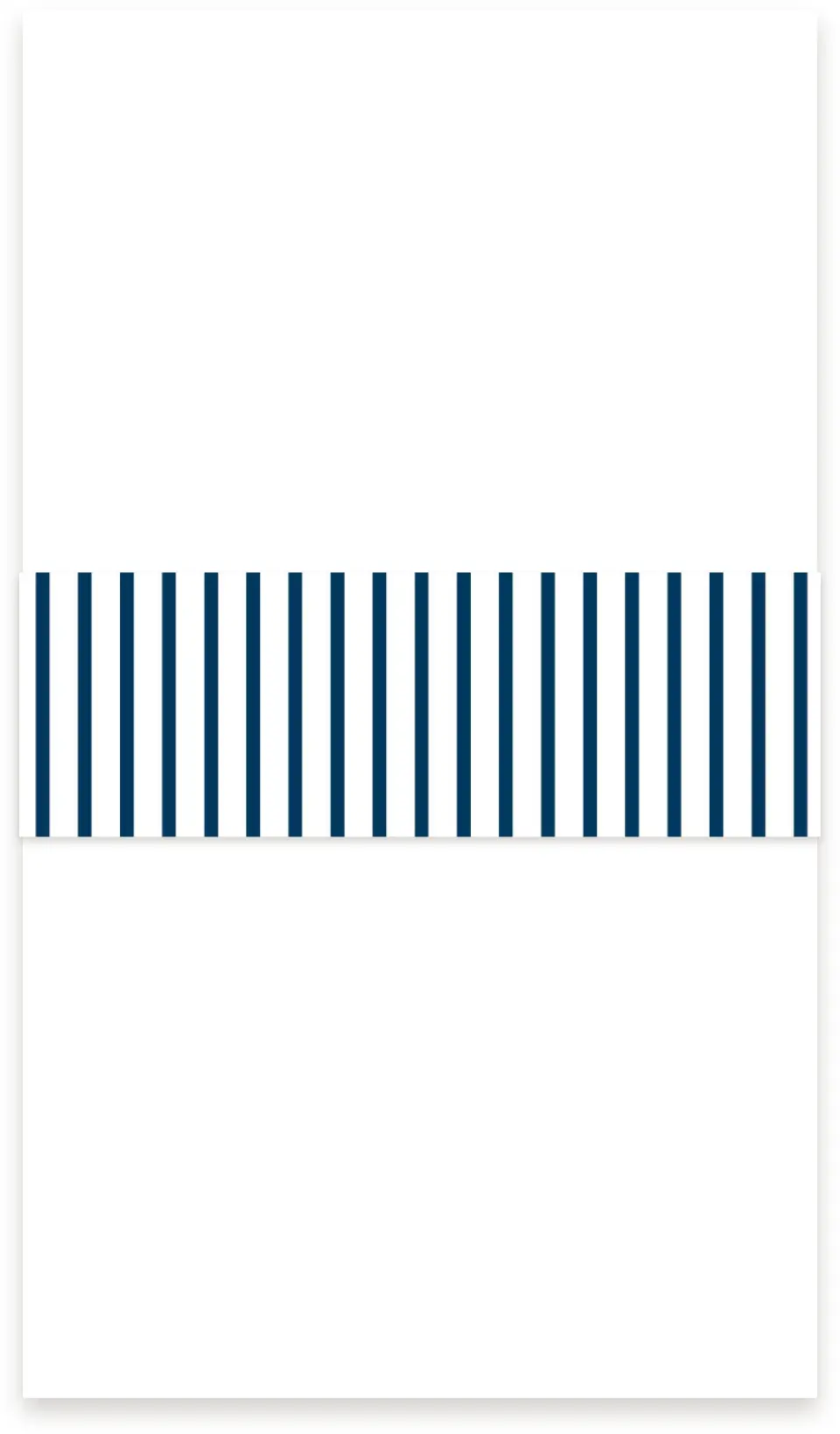 This is a 1½" x 12" Vellum Band called The Addison printed in full color