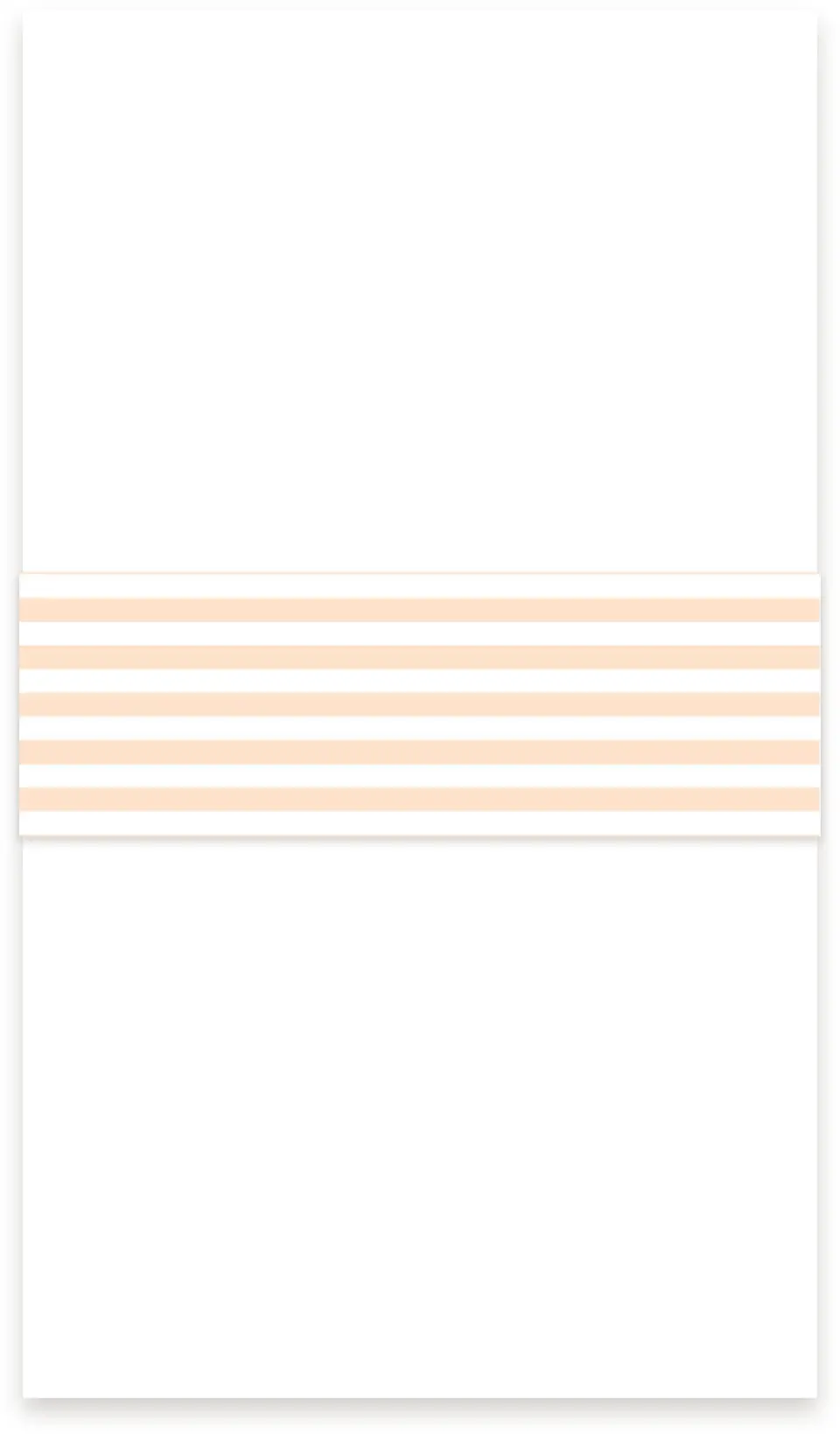 This is a 1½" x 12" Vellum Band called The Jess printed in full color