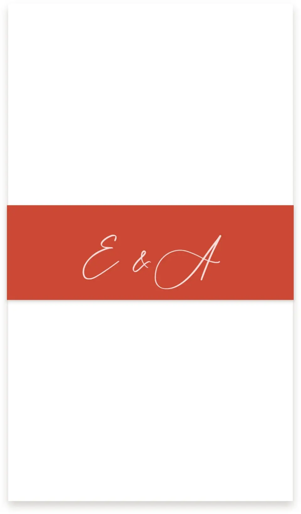 This is a 1½" x 12" Vellum Band called Boathouse Bliss printed in full color